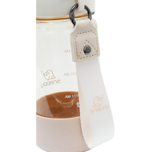 Snappy Tritan Bottle with straw 520ml Vanilla ( Order in Qty of 6)