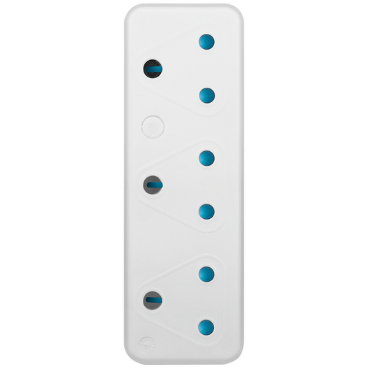 Ellies 3-Way 3-Pin Adaptor