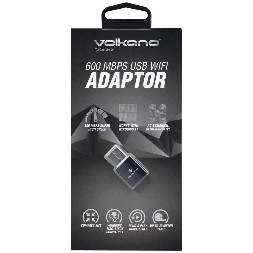 Volkano Cyclone 600Mbps USB Wi-Fi Dongle