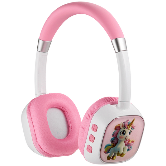 Volkano Wonder Bluetooth Wireless Headphones - Pink