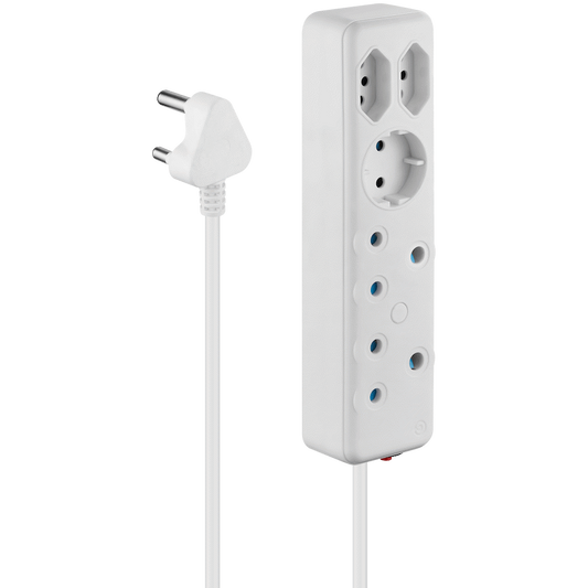 Ellies 5-Way Multiplug - 0.5m