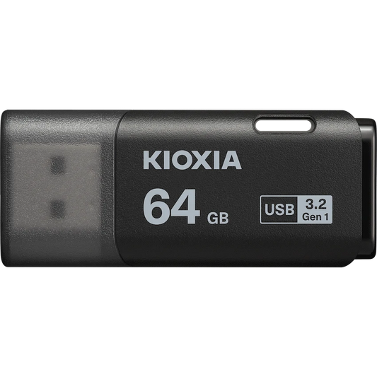 Kioxia U301- 64GB USB 3.2-GEN1-BLK