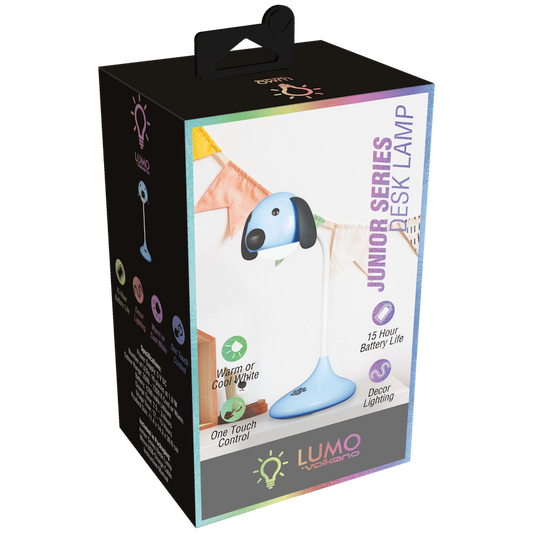 Lumo Neon Series LED Desk Lamp - Blue Dog