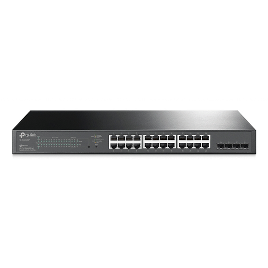 TP-Link SG2428P JetStream 28-Port Gigabit Smart Switch with 24-Port PoE+