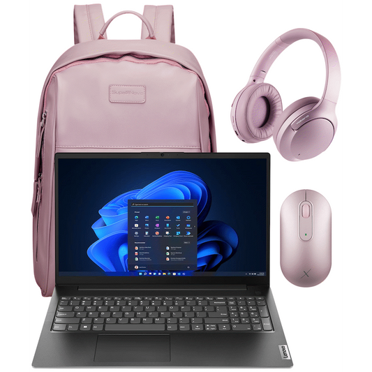 Lenovo Laptop 82YU010NSA - V15 AMD Ryzen 3 8/256 Ladies Laptop Bundle
