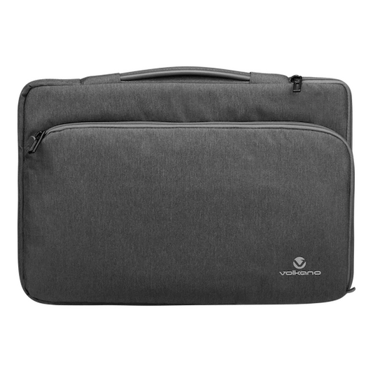 Volkano Deluxe 15.6" Laptop Sleeve - Charcoal