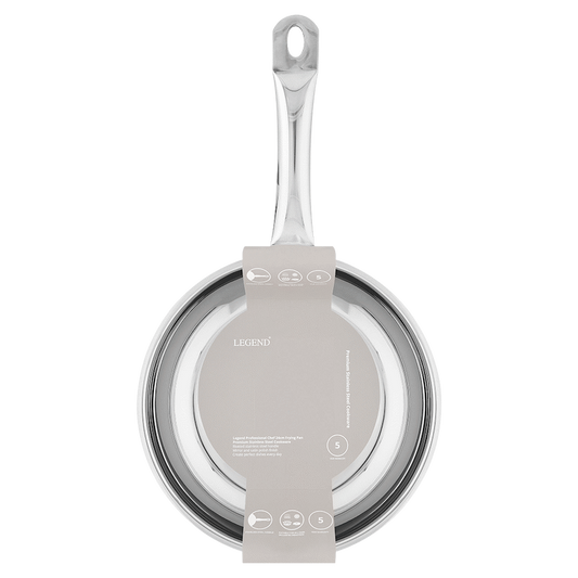 Legend Prof Chef 24cm Stainless Steel Frying Pan