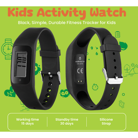Volkano Step Up Series Activity Watch - Black
