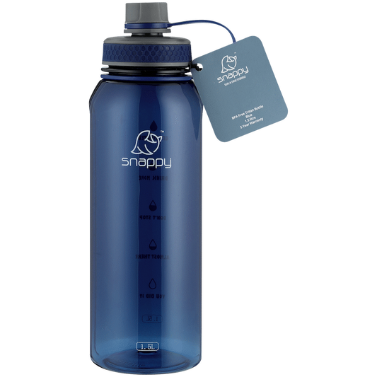 Snappy Tritan Bottle 1.5lt Blue ( Order in Qty of 10)