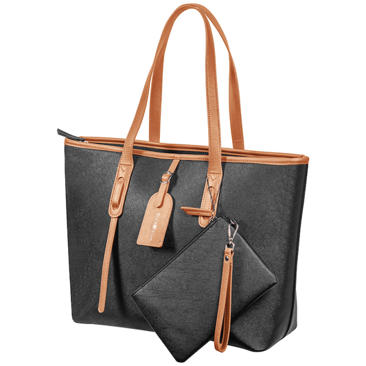 Supanova Elara Ladies 15.6" Laptop Tote Bag Black