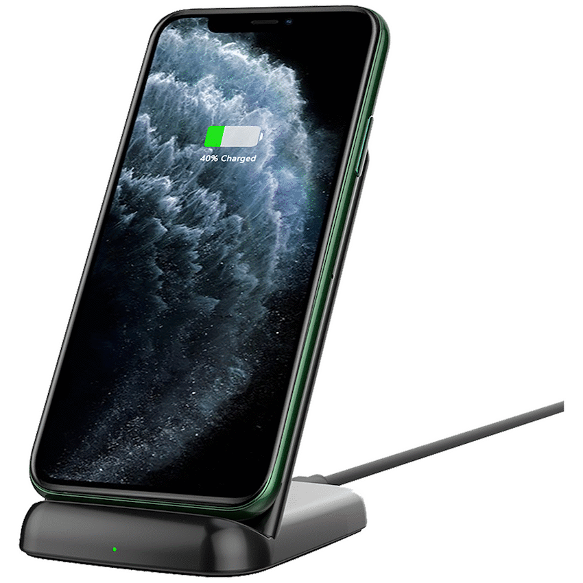 Rocka Revive Series Upright Wireless Charging Stand with Fast Charge