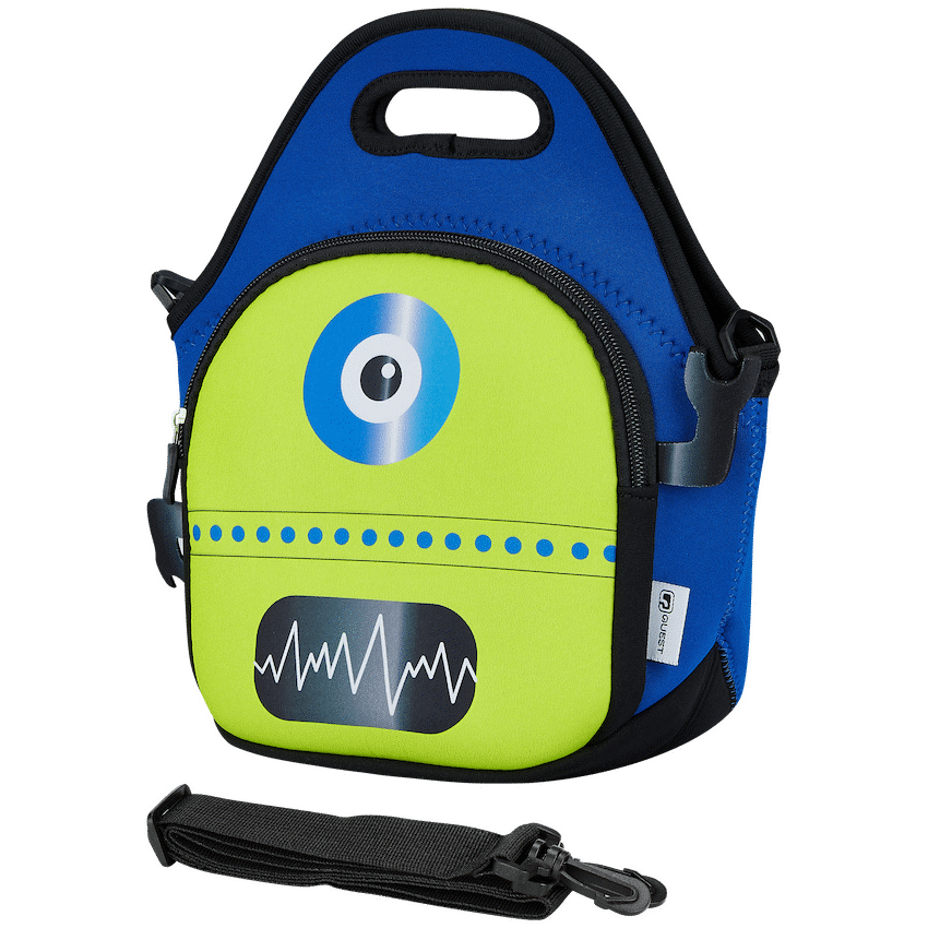 Quest Neoprene Lunch Bag Robot