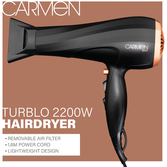 Carmen Turblo 2200w Hair Dryer