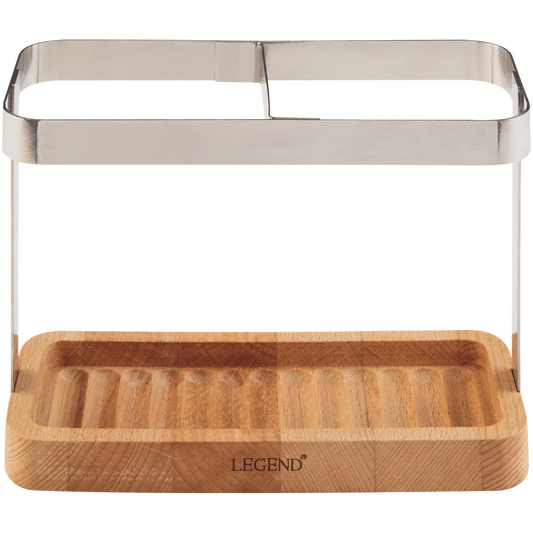 Legend Premium Beechwood utensil holder ( Order in Qty of 6)