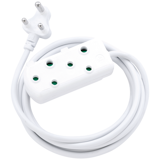 Ellies Side by Side Light Duty Extension Lead - 3m