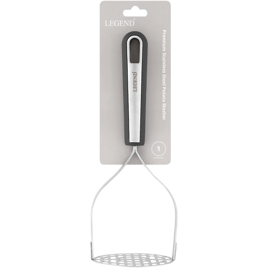 Legend Premium Stainless Steel Potato Masher ( Order in Qty of 6)