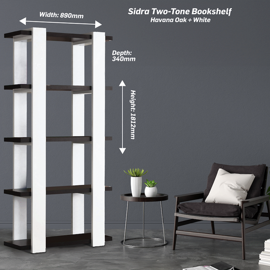 Everfurn Sidra Bookshelf