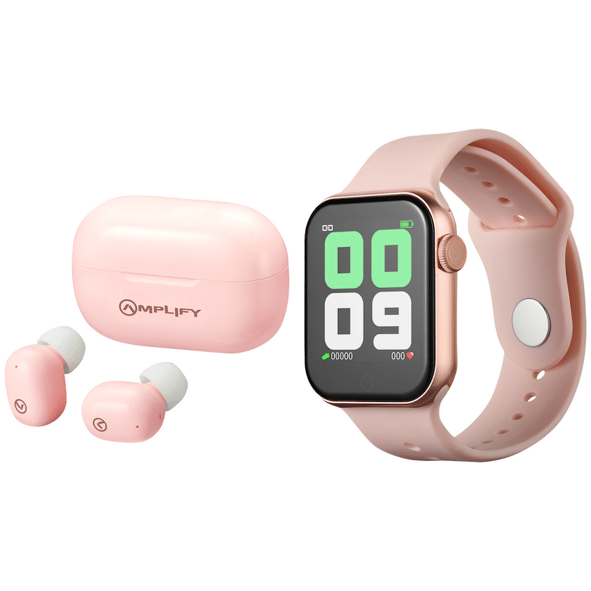 Amplify TWS Pods + Fitness Watch - Gold