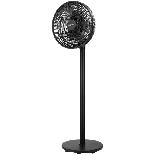Elektra 30cm Stand Fan - Black