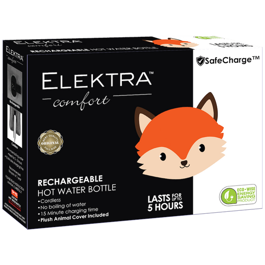 2504 - Elektra Hot Water Bottle - Orange Fox