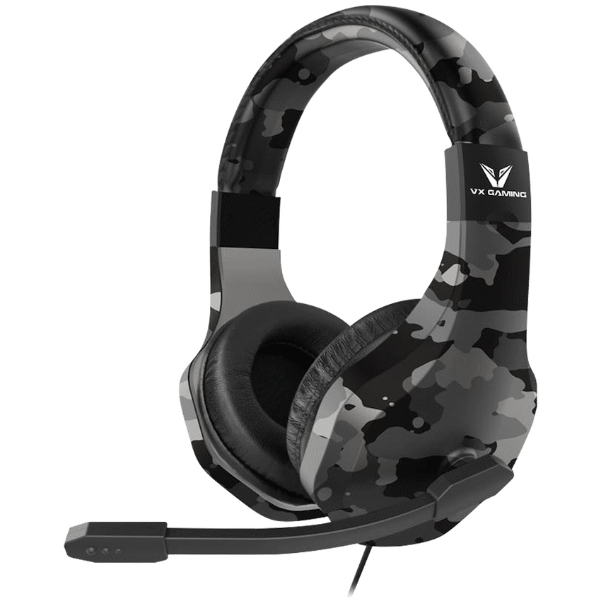 VX Gaming Camo Series 6-in-1 Gaming Headphone for PS3/PS4/XB1/PC and Mobile