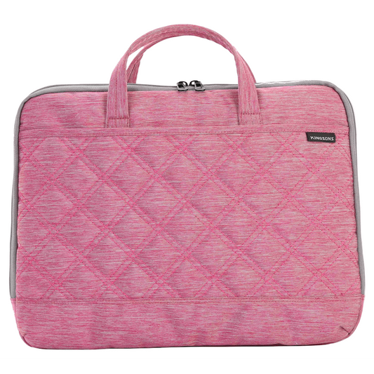 Kingsons 15.6" Ladies Bag Trace Series - Pink