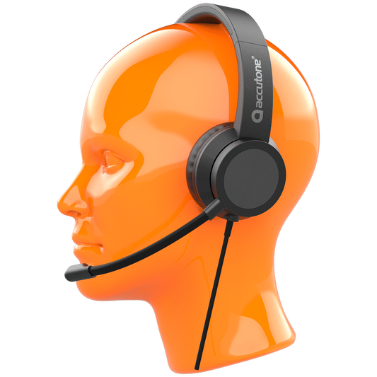 Accutone USB Binaural Headset