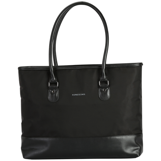 Kingsons 15.6" Classy series Black ladies shoulder bag