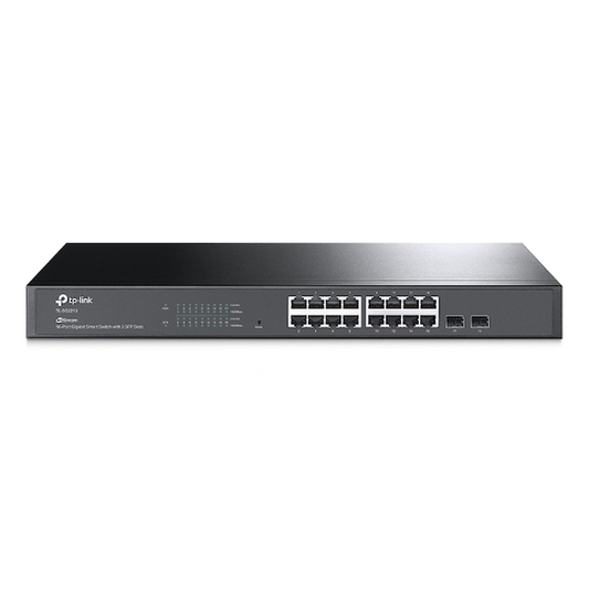 TP-Link SG2218 JetStream 16-Port Gigabit Smart Switch with 2 SFP Slots