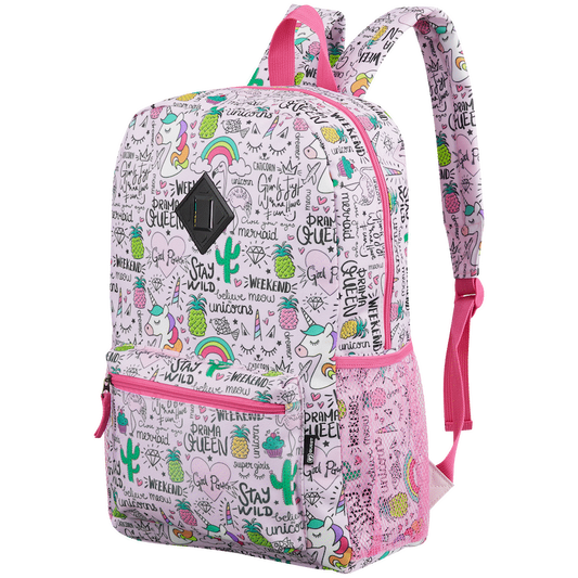 Quest Unicorn Weekend 4-Piece BTS Backpack Combo - Pink