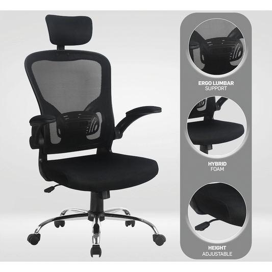 Everfurn Stagio Ergo High Back Office Chair