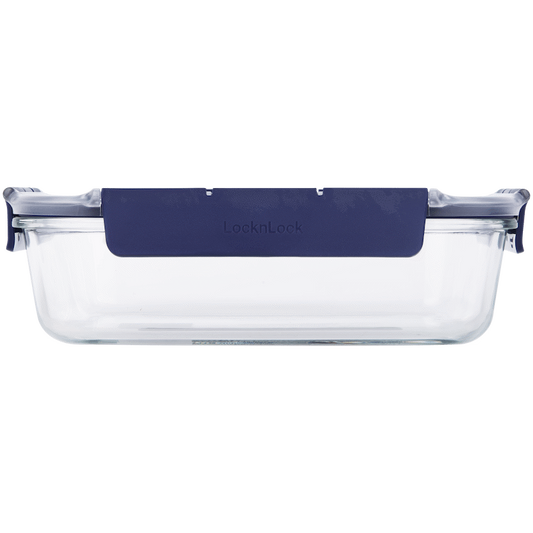 LocknLock Top Class Glass rect 1.6lt ( Order in Qty of 2)