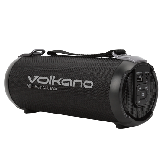 Volkano Mini Mamba Series Bluetooth Speaker - Black