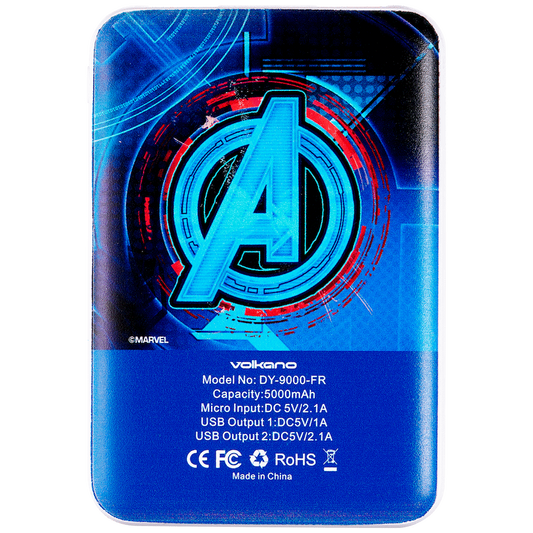Marvel 5000mah Power Bank - Iron Man
