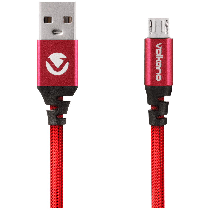 Volkano Designer Series Micro USB Cable - Red