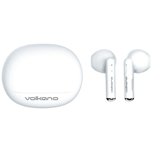 Volkano Buds X3 TWS Earphones with ENC - White