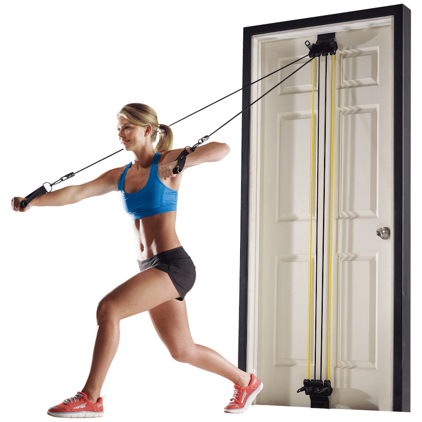 Volkano Active Doorway Gym - Black/Yellow