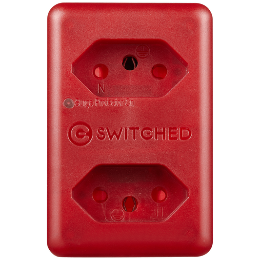 Switched High Surge 2-Way Network Router Safe Adaptor