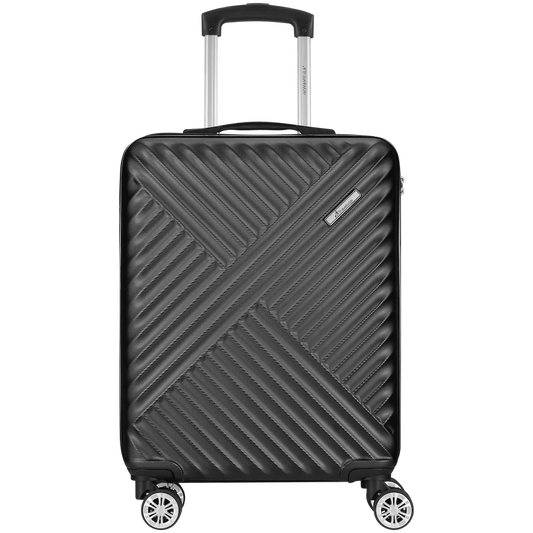 Travelwize Astra ABS 77cm 4-Wheel Spinner Luggage - Black