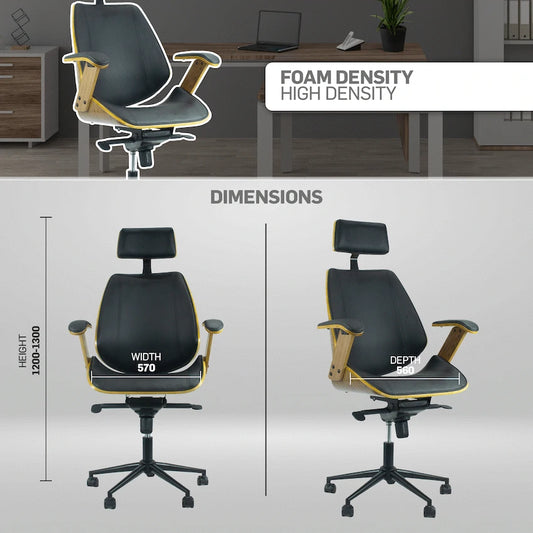 Everfurn Cleo High Back Office Chair
