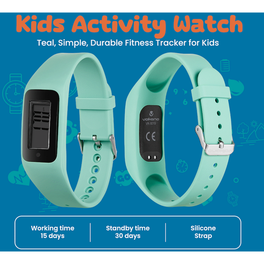 Volkano Step Up Series Activity Watch - Teal