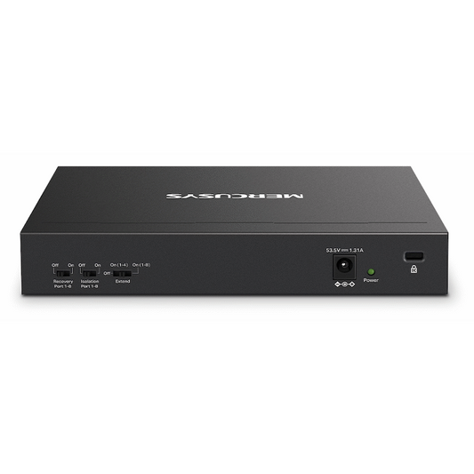 TP-Link Mercusys MS110P 10-Port 10/100Mbps Desktop Switch with 8-Port PoE+