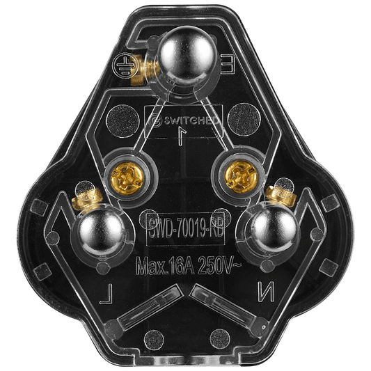 Switched Rubber Plug Top - BK