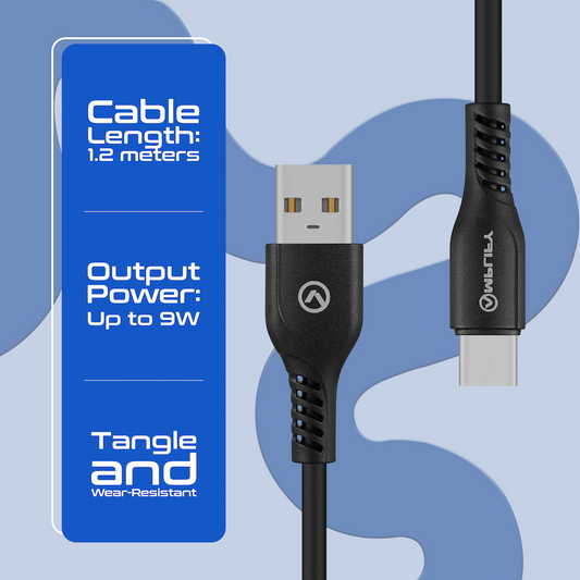 Amplify CoreCharge Series 1.2m USB-C Cable - Black