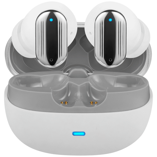 Pro Bass Flex Series TWS Earphone - White + Grey