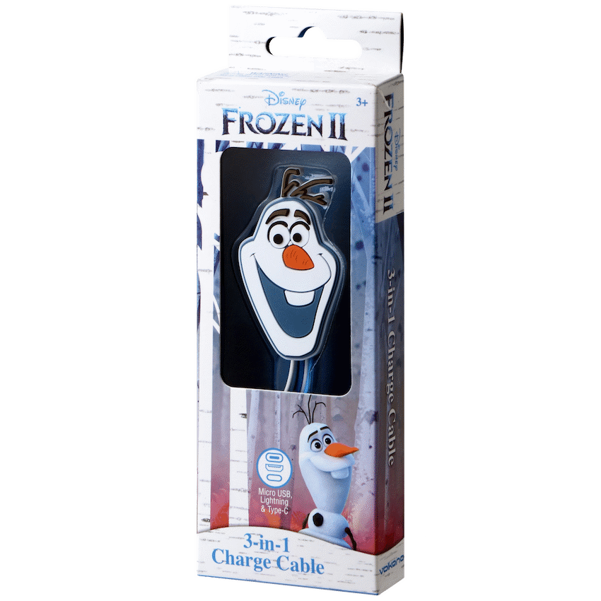 Disney 3-in-1 Charging Cable - Frozen II