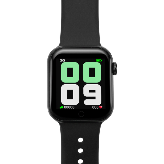 Rocka Trim Series Fitness Watch - Square - Black
