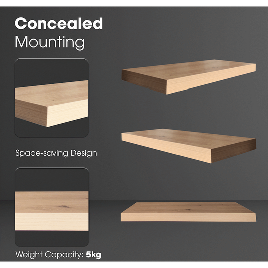 Everfurn Thea Floating Wall Shelf -Small