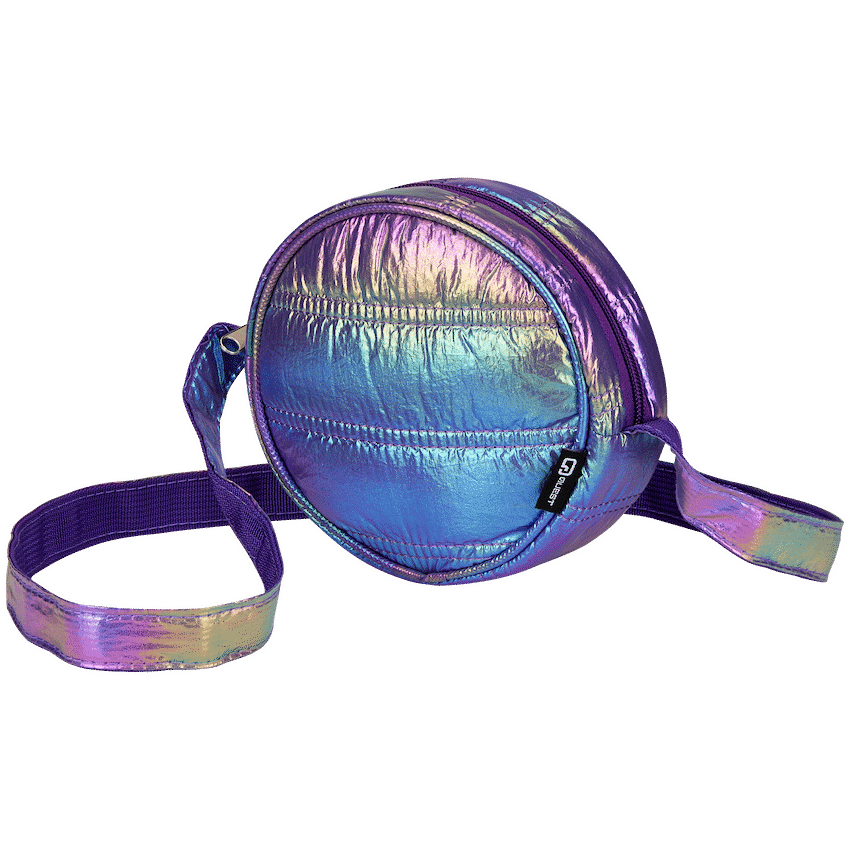 Quest Puffer Cross Body Bag - Purple