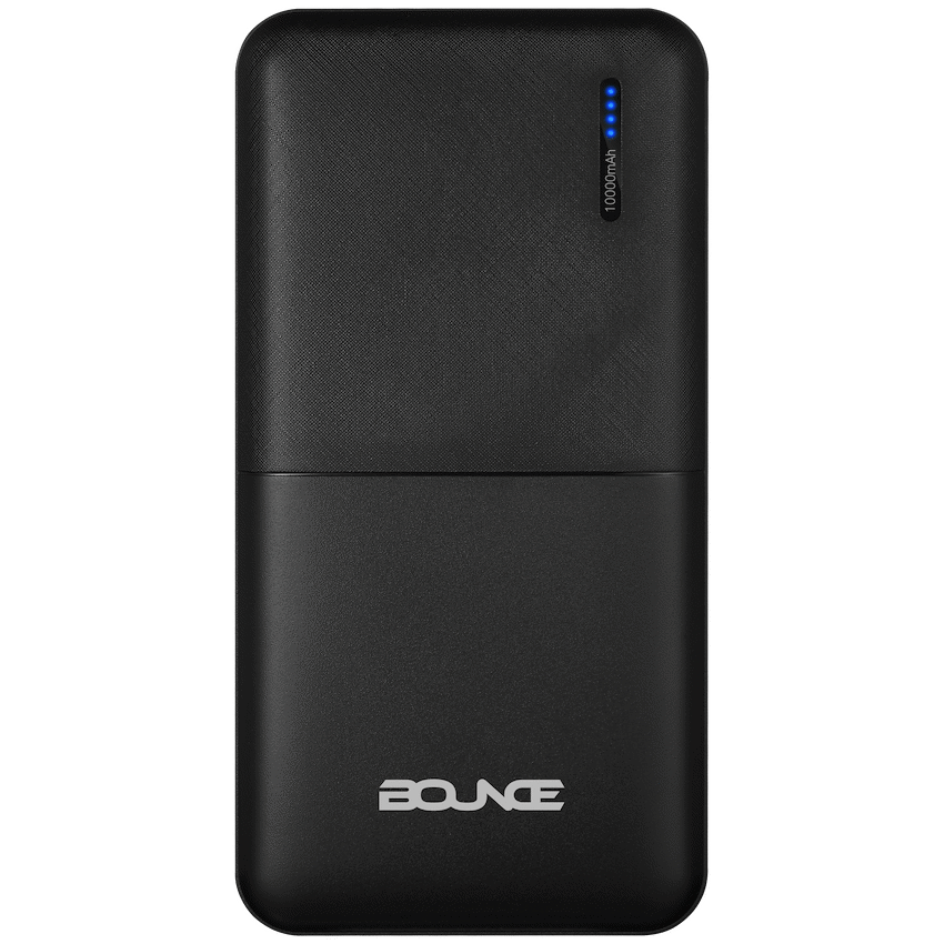 Bounce Juiced Series 10000mah Power Bank - Black